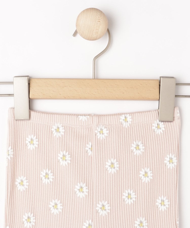 シューラルー /キッズ(SHOO・LA・RUE/Kids)の【100-120cm】フラワープリントフレアリブレギンス3