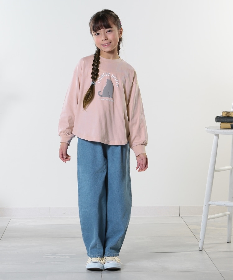 シューラルー /キッズ(SHOO・LA・RUE/Kids)の【100-150cm/洗える/姉妹リンク可】GIRLS プリントアソートロンT14