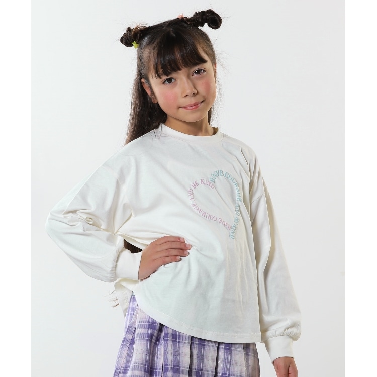 シューラルー /キッズ(SHOO・LA・RUE/Kids)の【100-150cm/洗える/姉妹リンク可】GIRLS プリントアソートロンT Ｔシャツ