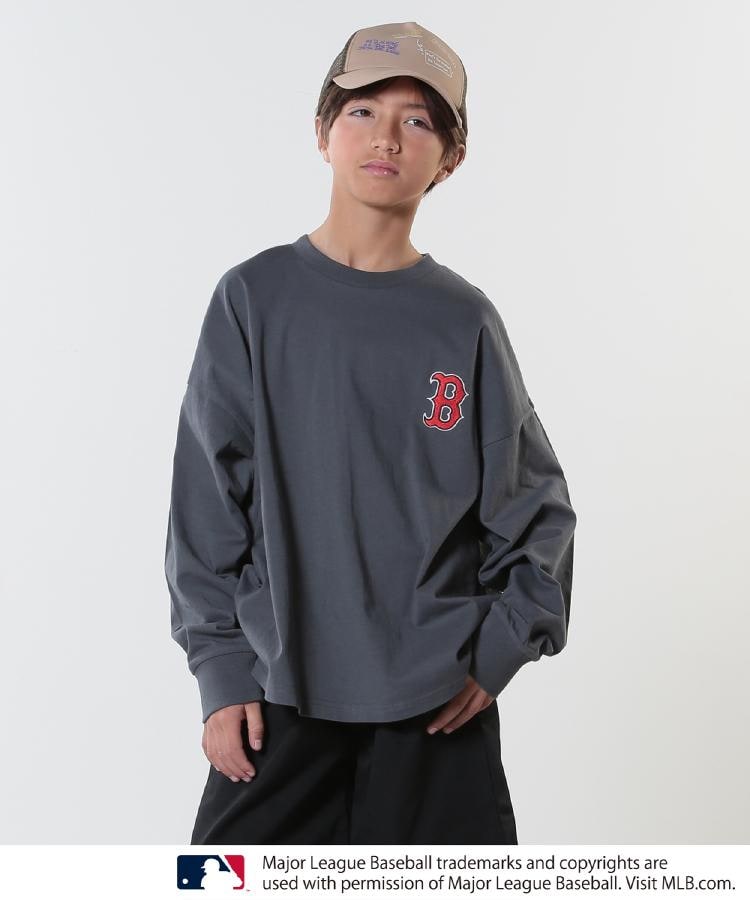 シューラルー /キッズ(SHOO・LA・RUE/Kids)の【MLB】オーバーサイズロンT19