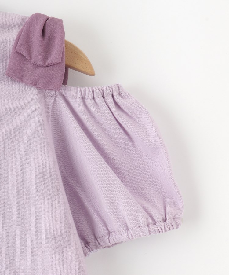 シューラルー /キッズ(SHOO・LA・RUE/Kids)の【すみっコぐらし】肩あき立体リボンTシャツ6