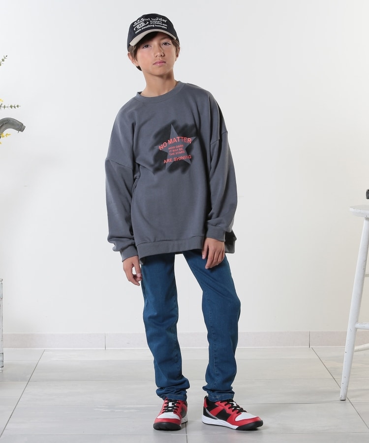 シューラルー /キッズ(SHOO・LA・RUE/Kids)の【100-150cm/洗える/男女兼用】ストレッチ デニムスキニーパンツ13