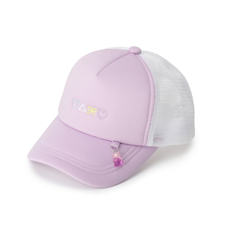 シューラルー /キッズ(SHOO・LA・RUE/Kids)のクマチャームメッシュCAP キャップ