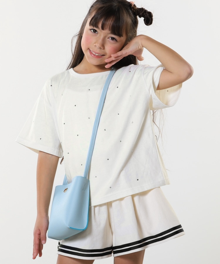 シューラルー /キッズ(SHOO・LA・RUE/Kids)の【100-150cm】キラキラワイドTシャツ9