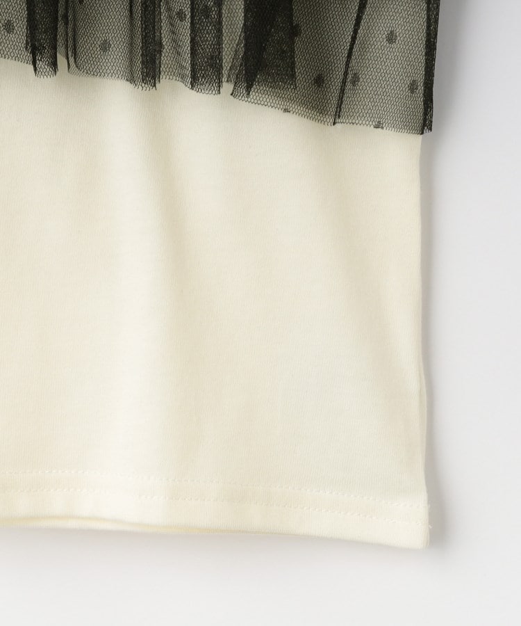 シューラルー /キッズ(SHOO・LA・RUE/Kids)の【100-120cm】チュールドッキングTシャツ5