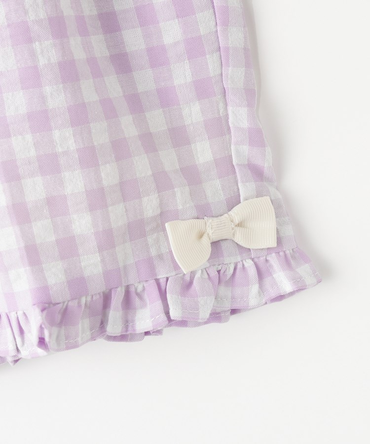 シューラルー /キッズ(SHOO・LA・RUE/Kids)の【100-120cm】ギンガムフリルショートパンツ5