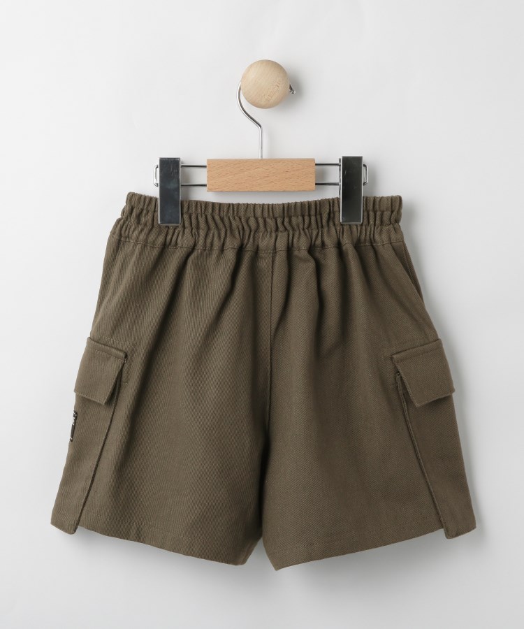 130-150cm】ツイルフロントファスナーパンツ(ハーフパンツ 130-150cm】ツイルフロントファスナーパンツ(ハーフパンツ