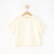 シューラルー /キッズ(SHOO・LA・RUE/Kids)の【130-150cm】シアーの凹凸感が大人っぽい デザイントップス アイボリー(004)