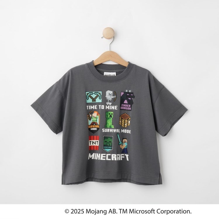 シューラルー /キッズ(SHOO・LA・RUE/Kids)の【マインクラフト】プリントBIG Tシャツ Ｔシャツ