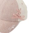 シューラルー /キッズ(SHOO・LA・RUE/Kids)のレースアップメッシュキャップ6