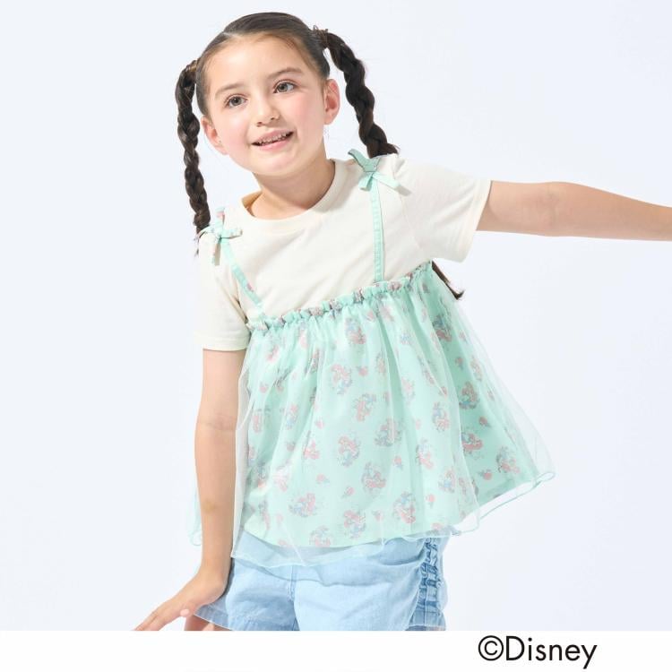 シューラルー /キッズ(SHOO・LA・RUE/Kids)の【DISNEY】プリンセスドッキングプルオーバー カットソー