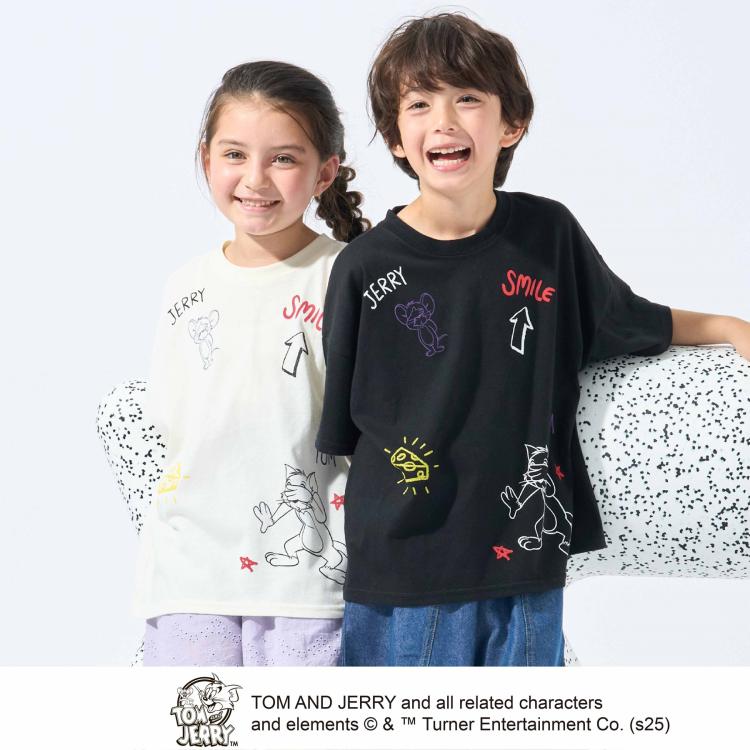 シューラルー /キッズ(SHOO・LA・RUE/Kids)の【TOM and JERRY】ひんやりラクガキTシャツ Ｔシャツ