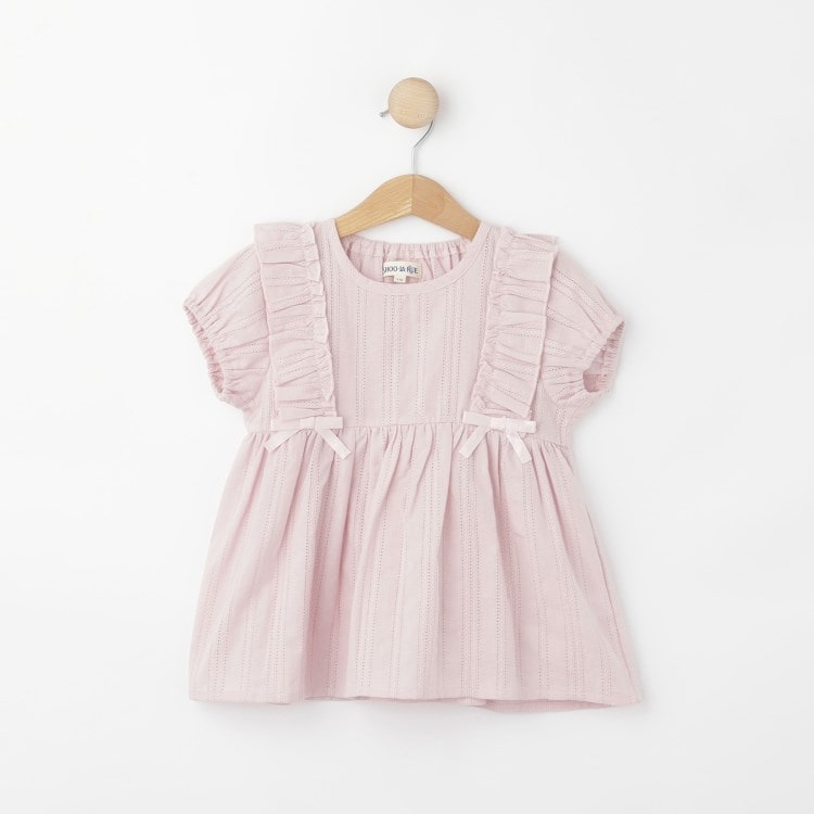 シューラルー /キッズ(SHOO・LA・RUE/Kids)の【100-120cm】コットンフリルブラウス シャツ・ブラウス