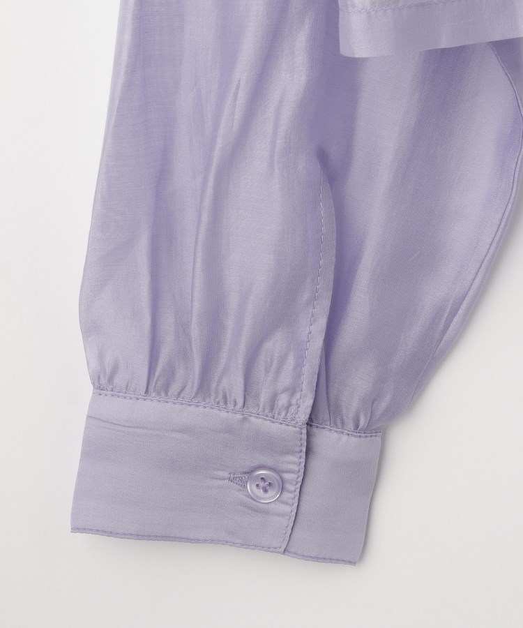シューラルー /キッズ(SHOO・LA・RUE/Kids)の【130-150cm】クロップドシアーシャツ5