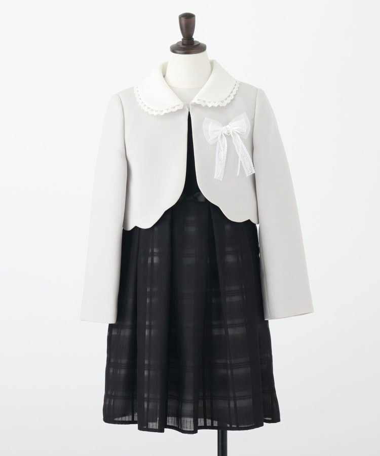 110-130cm/3点セット/セレモニー/入卒】ボレロ付きシアー 110-130cm/3点セット/セレモニー/入卒】ボレロ付きシアー
