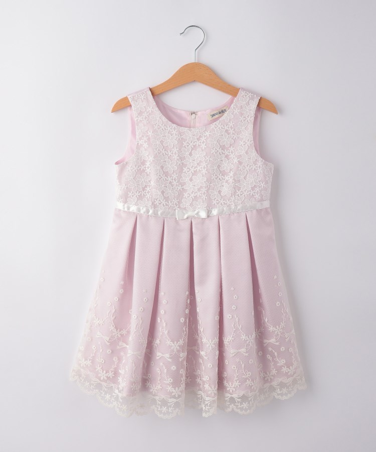 110-130cm/3点セット/セレモニー/入卒】レースワンピース(ミドル