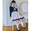 シューラルー /キッズ(SHOO・LA・RUE/Kids)の【セレモニー】格子チェックワンピースセット ピンク(871)