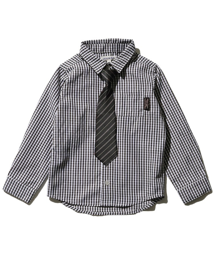 110-140cm/プチセレ】蝶ネクタイ付きシャツ（シャツ・ブラウス