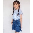 シューラルー /キッズ(SHOO・LA・RUE/Kids)の【110-140cm】サイドリボンデニムショートパンツ9