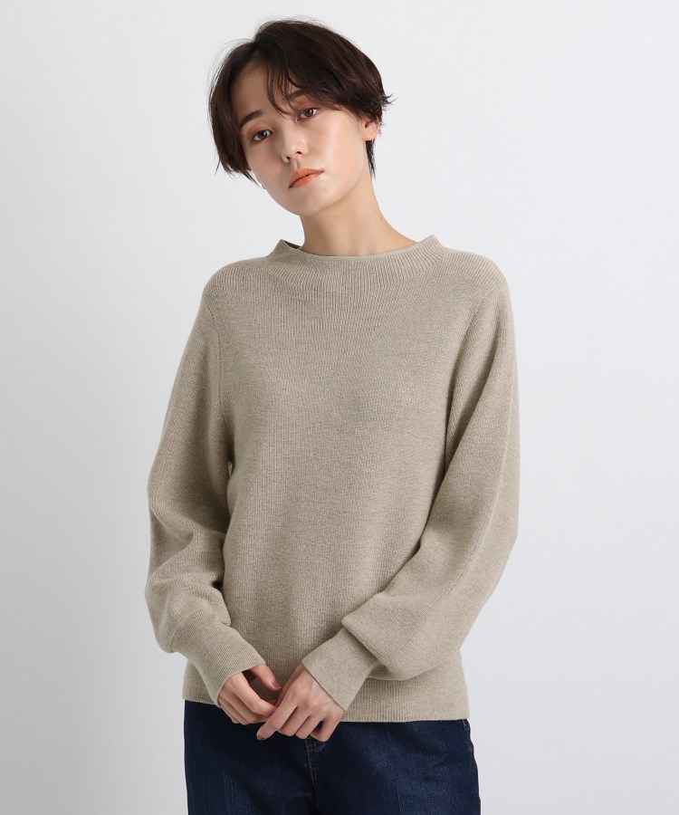 洗える Web限定カラー ボトルネックニットプルオーバー ニット Indivi インディヴィ ワールド オンラインストア World Online Store