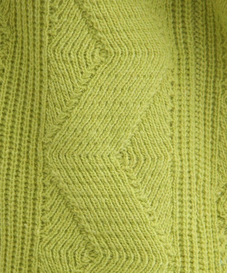 INDIVI インディヴィ ニット・セーター 13(XL位) 黄緑
