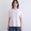 インディヴィ(INDIVI)の【洗える】メッセージロゴ リラックスTシャツ2
