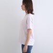 インディヴィ(INDIVI)の【洗える】メッセージロゴ リラックスTシャツ3