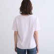 インディヴィ(INDIVI)の【洗える】メッセージロゴ リラックスTシャツ4