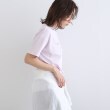 インディヴィ(INDIVI)の【洗える】メッセージロゴ リラックスTシャツ11
