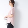 インディヴィ(INDIVI)の【洗える/日本製】ベーシックテールTシャツ9