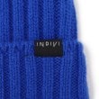 インディヴィ(INDIVI)の【ウール混】シンプルニット帽3