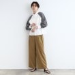 インディヴィ(INDIVI)の【SETUP可能/2WAYストレッチ】タックワイドパンツ17