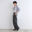 インディヴィ(INDIVI)の【SETUP可能/2WAYストレッチ】タックワイドパンツ28