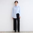 インディヴィ ヴァイ(INDIVI V.A.I)の【日本製／インポート素材／羽織り】ドレスシャツ4