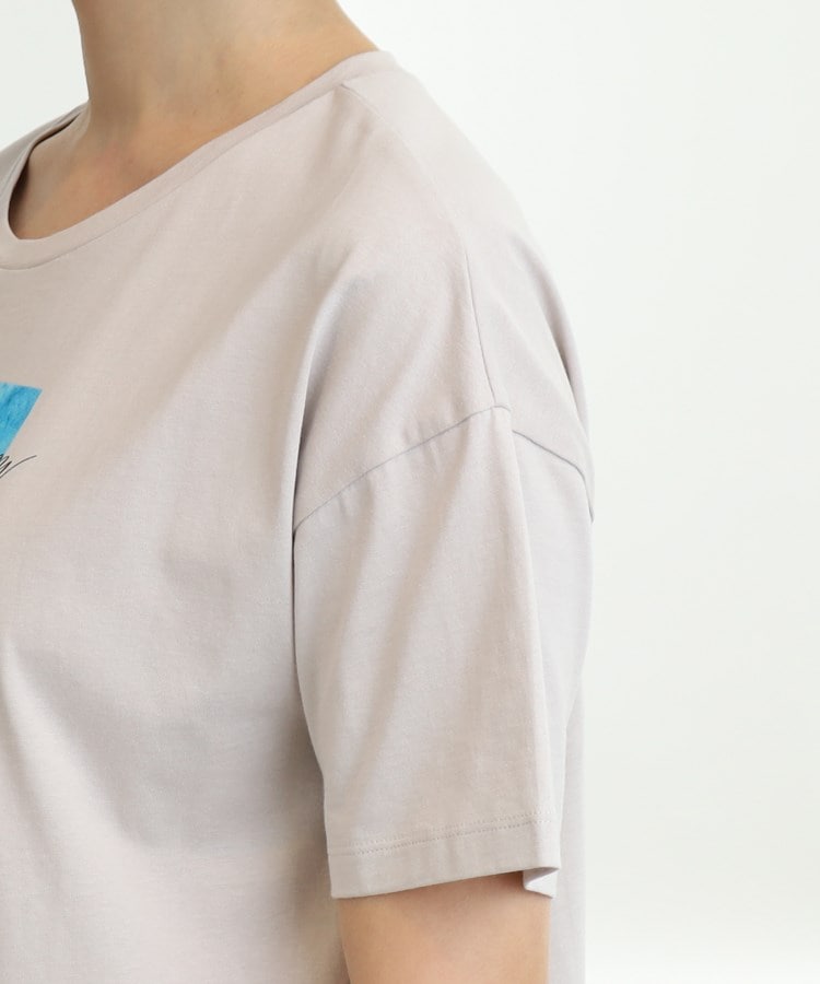 インディヴィ(INDIVI)の【コットン100%/定番/フォトT】カラーアート オリジナルTシャツ6