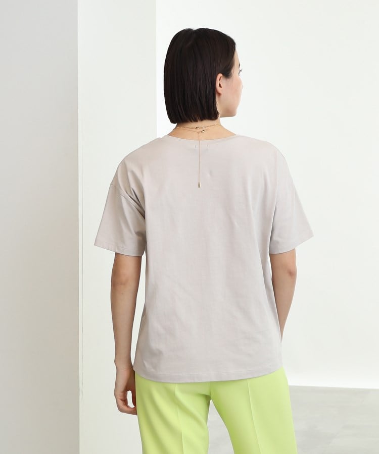 インディヴィ(INDIVI)の【コットン100%/定番/フォトT】カラーアート オリジナルTシャツ10