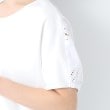インディヴィ(INDIVI)の【一押し！/洗える/コットン100％】バックレースドルマンTシャツ6