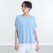 インディヴィ(INDIVI)の【新色登場！/洗える/夏に着たい】Vネック Tシャツライクニット2