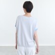 インディヴィ(INDIVI)の【新色登場！/洗える/夏に着たい】Vネック Tシャツライクニット4