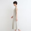 インディヴィ(INDIVI)の【洗える／UVケア／接触冷感／SETUP可能】麻混フィット＆フレアワンピース19