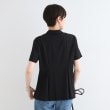 インディヴィ(INDIVI)の【洗える／UVケア／接触冷感／SETUP可能】麻混切り替えデザインブラウス3