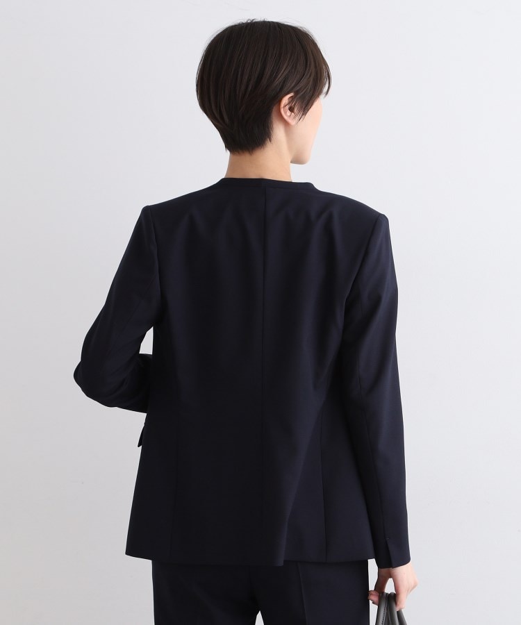 美品【大きいサイズ3】インディヴィ INDIVI カシミヤ混 ポンチョ