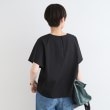 インディヴィ(INDIVI)の【洗える／UVケア／接触冷感／SETUP可能】ブロード素材フレンチブラウス2