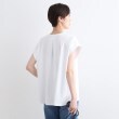 インディヴィ(INDIVI)の【洗える】スキッパージャージトップス3