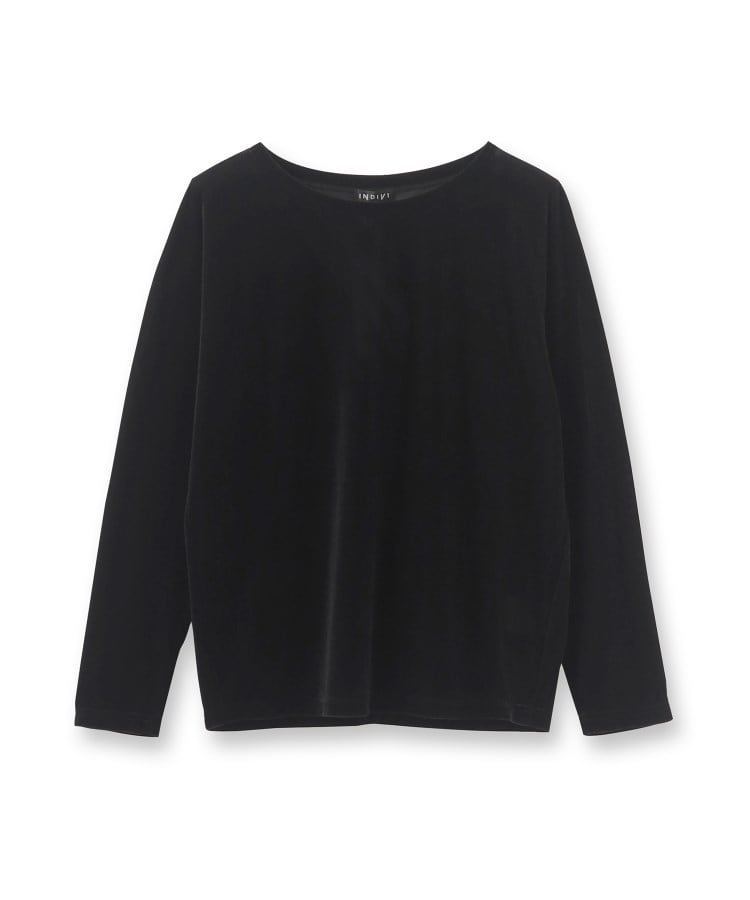 indio - Indio インディオ お洒落 黒色 Tシャツ トップス