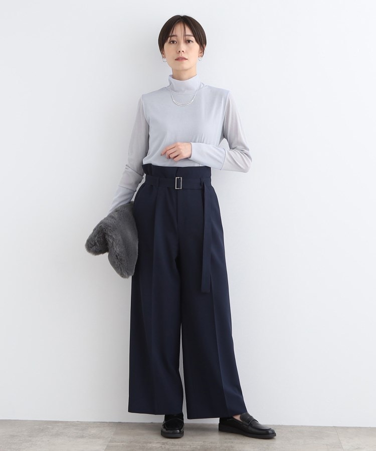 A-COLD-WALL* - バイカラーハイネック ロゴニット JACQUARD COLOUR SPLIT GARMENT - BLACK ×  WHITE | STORY