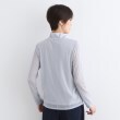 インディヴィ ヴァイ(INDIVI V.A.I)の【日本製】シフォンジャージハイネックトップス10