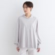 インディヴィ ヴァイ(INDIVI V.A.I)の【日本製】オーバーサイズフーディーカットソー14
