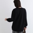 インディヴィ ヴァイ(INDIVI V.A.I)の【日本製／洗える】アシメデザインスウェットトップス3