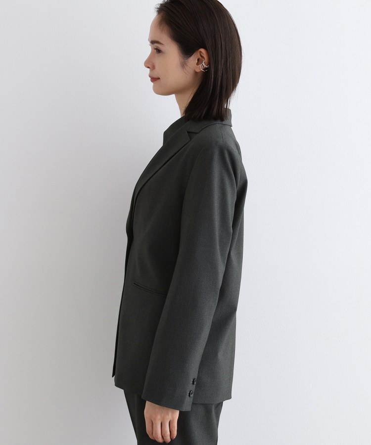 インディヴィ ヴァイ(INDIVI V.A.I)の【日本製／SETUP可能】ゆるシルエットジャケット11